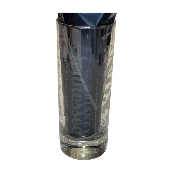 Vintage Jack Daniels Old No.7 Clear Tennessee Whiskey 6" Tall High Ball Glass - Picture 1 of 10